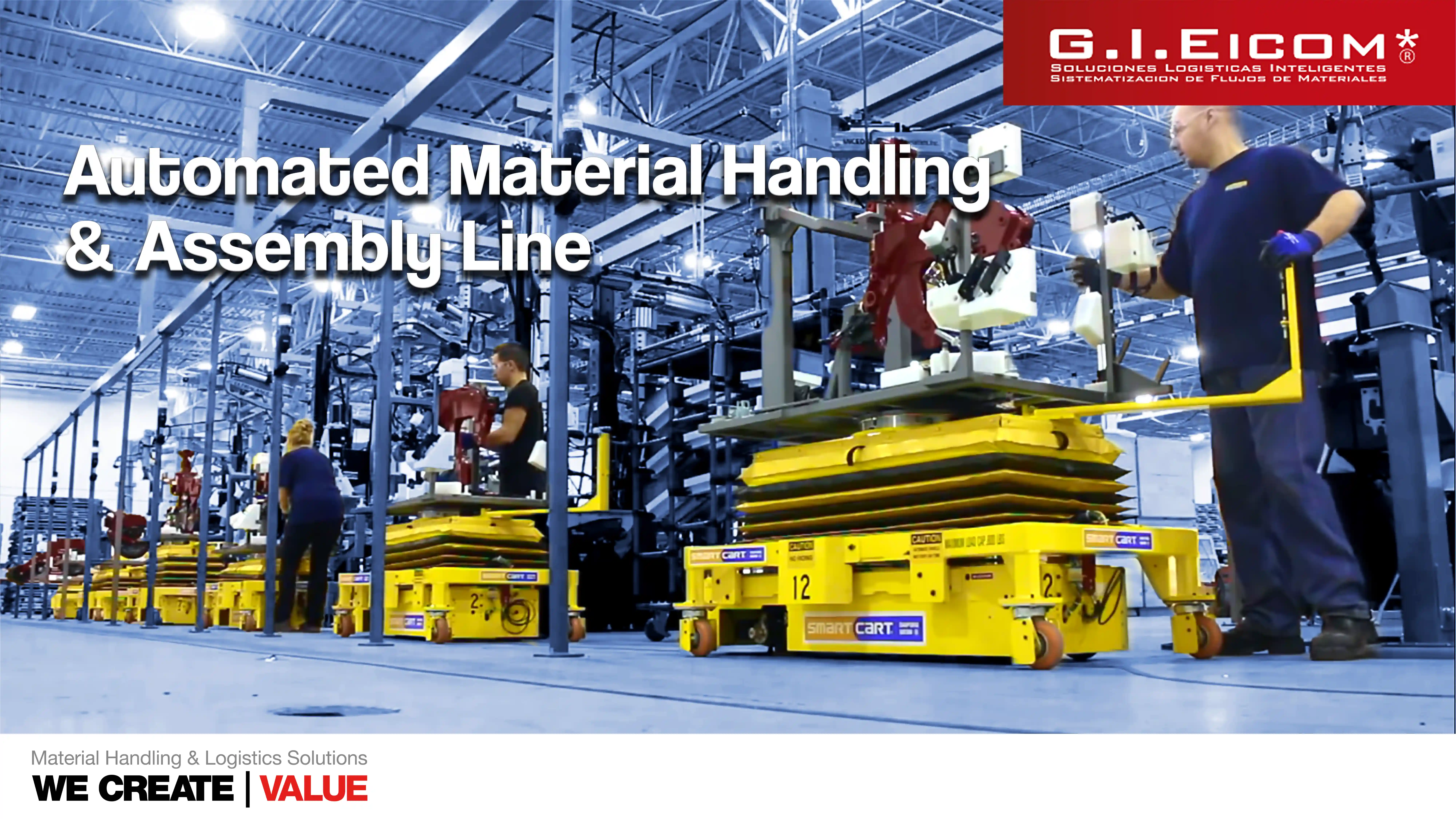 Automatización para almacenes y plantas de ensamble